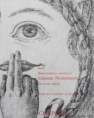 Комплект каталогов по продаже коллекции эротических книг Жерара Нормана: